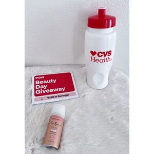 Summer Combo: CVS water bottle & SheaMoisture Whole Body Deodorant Spray